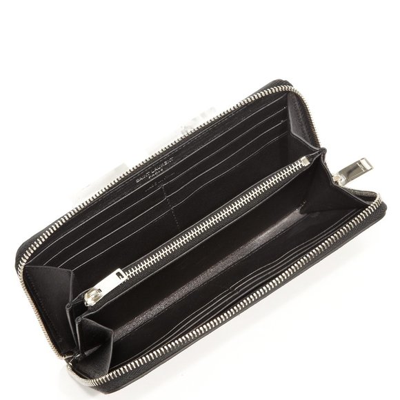 authentic SAINT LAURENT Black Wallet - Picture 2 of 7